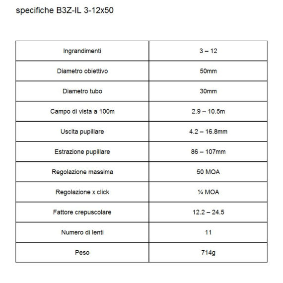 specifiche-B3Z-IL-3-12×50